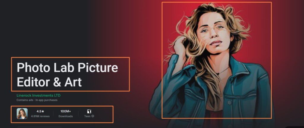 Photo Lab Picture Editor & Art -Best Photolab apps