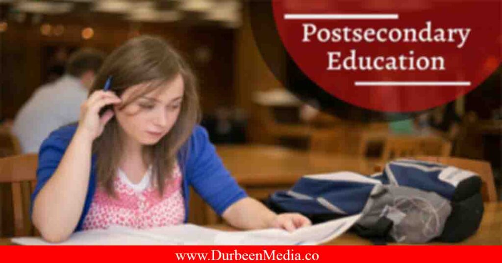 What is post-secondary Education
